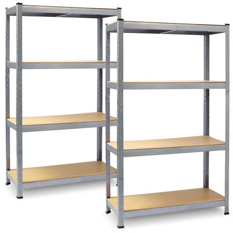 Metāla noliktavas plaukts komplekts 2 gab. 150 x 75 x 30 cm Plonos PL-700