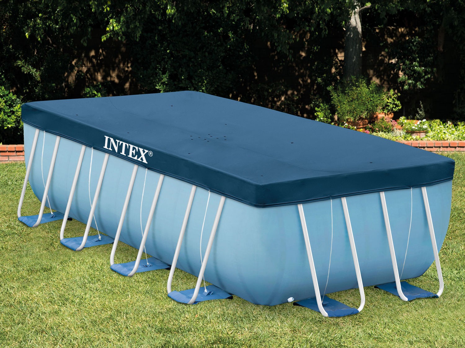 Pārvalks karkasa baseinam 400 x 200 cm Intex 28037 – produkta galerijas skats, 2. pozīcija