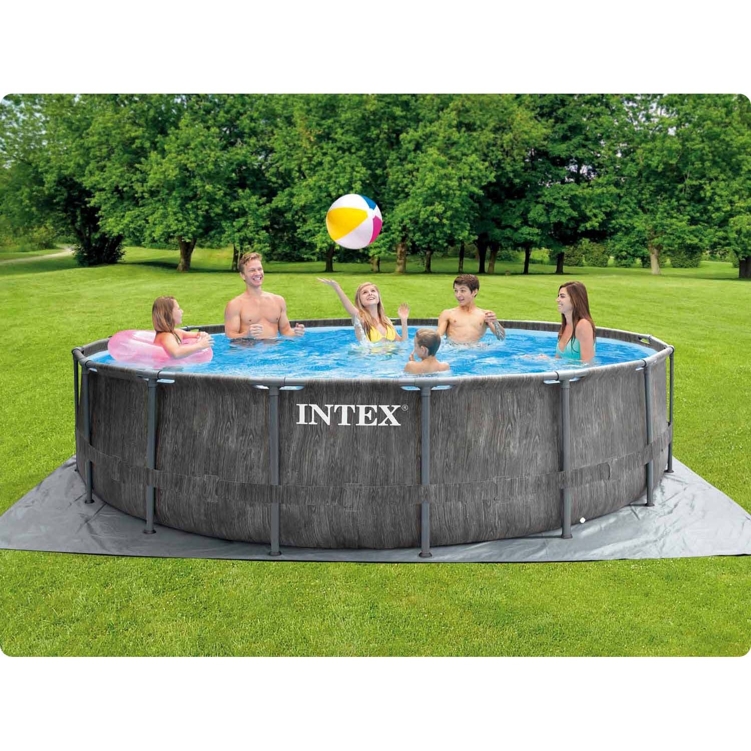 INTEX dārza karkasa baseins 457 x 122 cm 18w1 26742 – produkta galerijas skats, 2. pozīcija