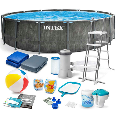 INTEX dārza karkasa baseins 457 x 122 cm 18w1 26742