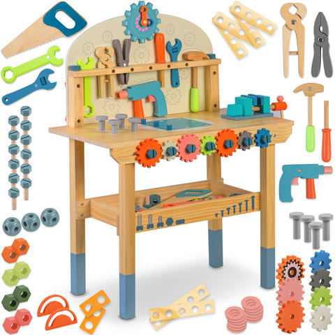 Koka darbnīca ar instrumentiem Ricokids RK-876