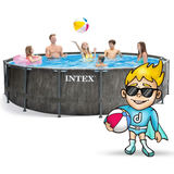 INTEX 26742 dārza baseins ar rāmi 457 x 122 cm 20w1 – produkta galerijas skats, 2. pozīcija