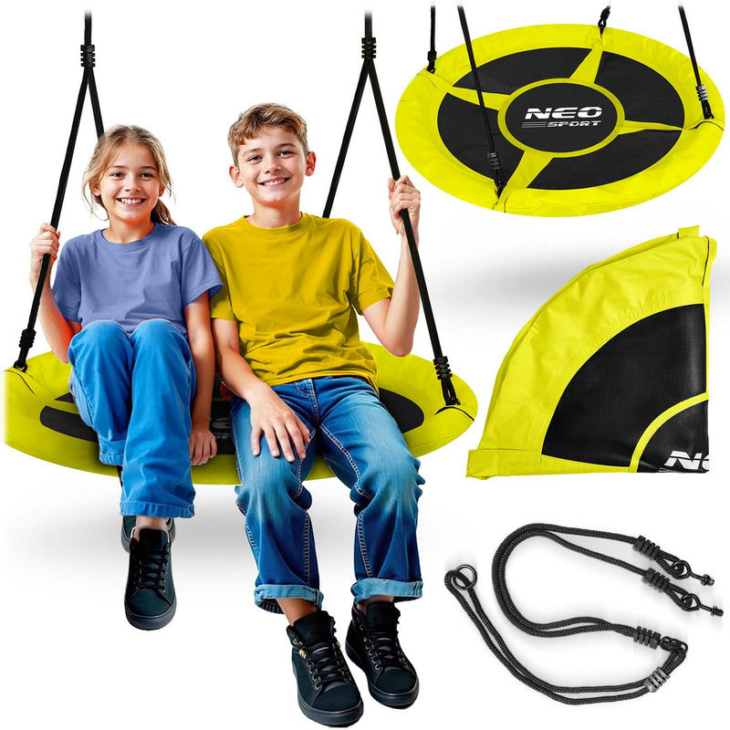 Bērnu ligzdu šūpoles Neo-Sport Swingo 105 cm – produkta kopskats