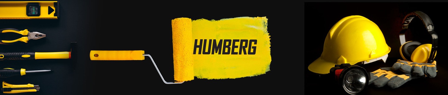 Humberg HM-292 plastmasas metinātājs un piederumi uz tumša fona ar aizsargķiveri un instrumentiem