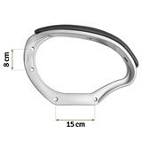 Sofotel 2526 roku balsts tuvplānā ar 8 cm un 15 cm izmēru atzīmēm