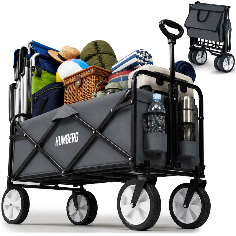 Saliekams transporta ratiņš 80 l HM-511 Humberg – produkta kopskats