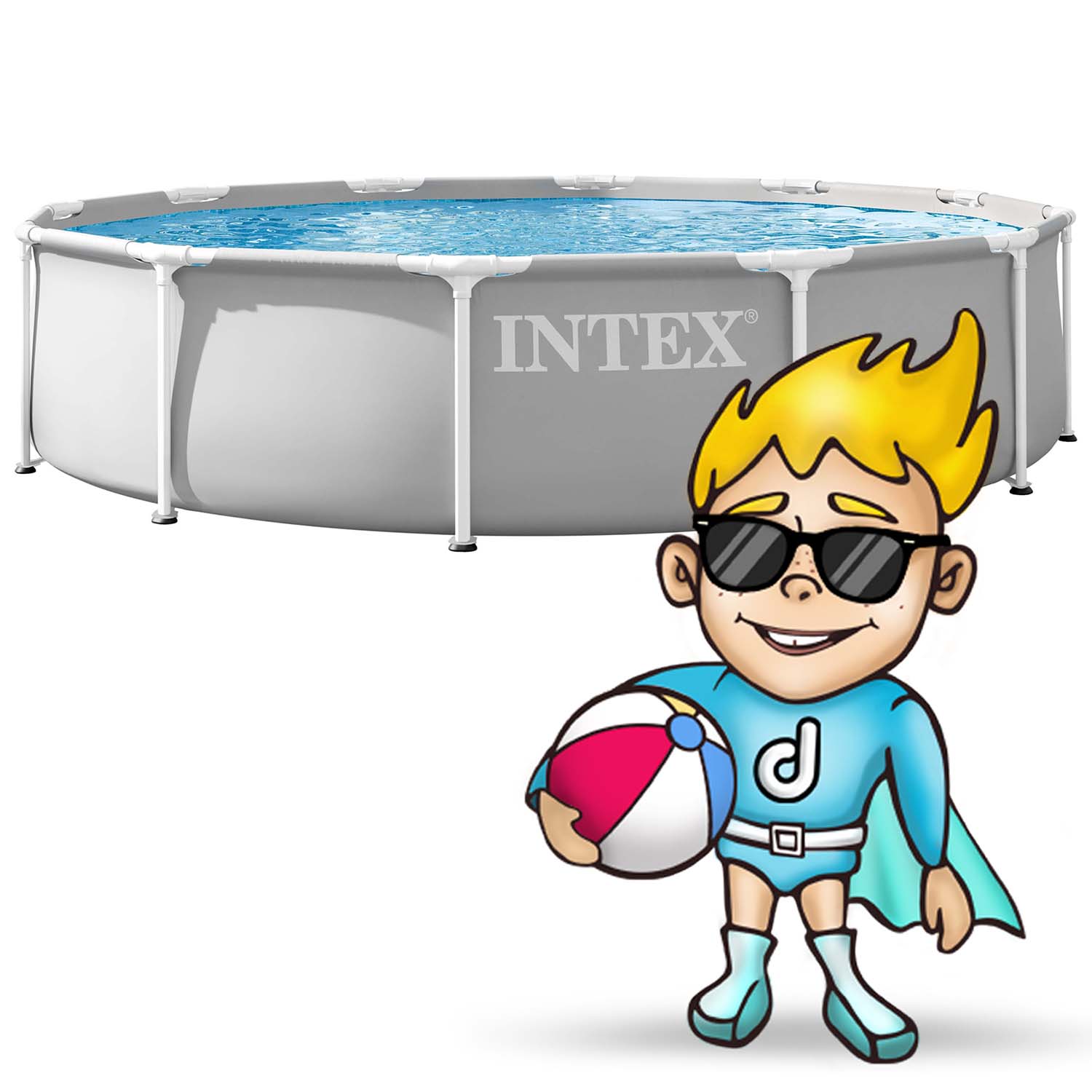 Intex dārza stelaža baseins 366 x 76 cm 16w1 26712ND – produkta galerijas skats, 2. pozīcija