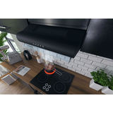 Virtuves tvaika nosūcējs zemskapja 60 cm Berdsen BE-10-A, melns – produkta galerijas skats, 6. pozīcija