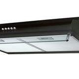 Virtuves tvaika nosūcējs zemskapja 60 cm Berdsen BE-10-A, melns – produkta galerijas skats, 4. pozīcija