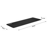 Treniņu paklājiņš Neo-Sport 183 x 60 cm, biezs, melns – produkta galerijas skats, 10. pozīcija