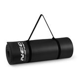 Treniņu paklājiņš Neo-Sport 183 x 60 cm, biezs, melns – produkta galerijas skats, 7. pozīcija