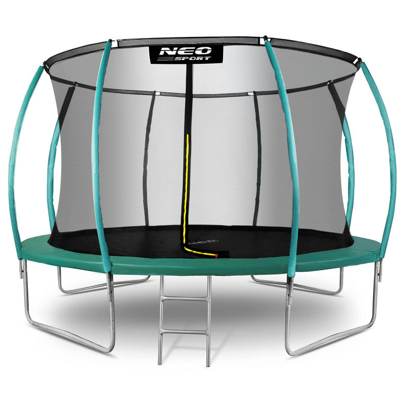 Dārza batuts Neo-Sport 374 cm ar iekšējo tīklu – produkta kopskats