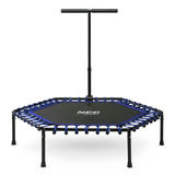 Fitnesa batuts Neo-Sport 127 cm ar rokturi, sešstūrains, zils – produkta galerijas skats, 3. pozīcija