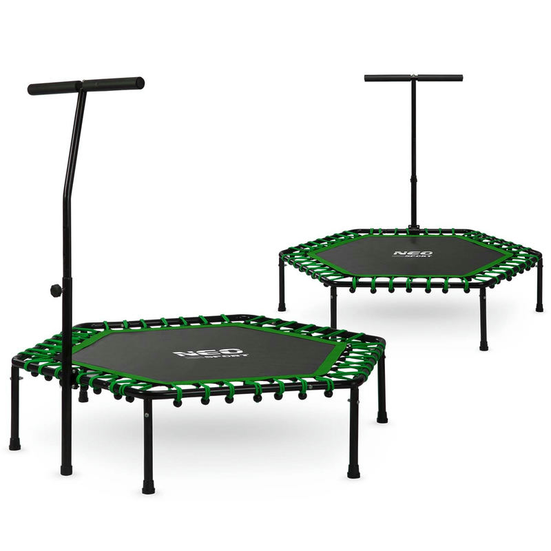Fitness batuts Neo-Sport 127 cm, zaļš – produkta kopskats