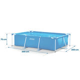 Intex stelaža baseins 300 x 200 x 75 cm 28272 – produkta galerijas skats, 3. pozīcija
