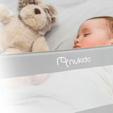 Nukido gultas aizsargbarjera 150 x 66 x 35 cm, pelēka – produkta galerijas skats, 9. pozīcija