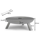 Dārza ugunskura vieta 80 cm Berdsen BD-882 – produkta galerijas skats, 3. pozīcija