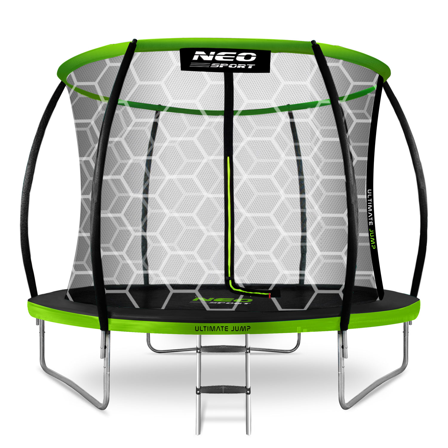 Dārza batuts 10ft/312 cm ar iekšējo tīklu Neo-Sport – produkta galerijas skats, 2. pozīcija