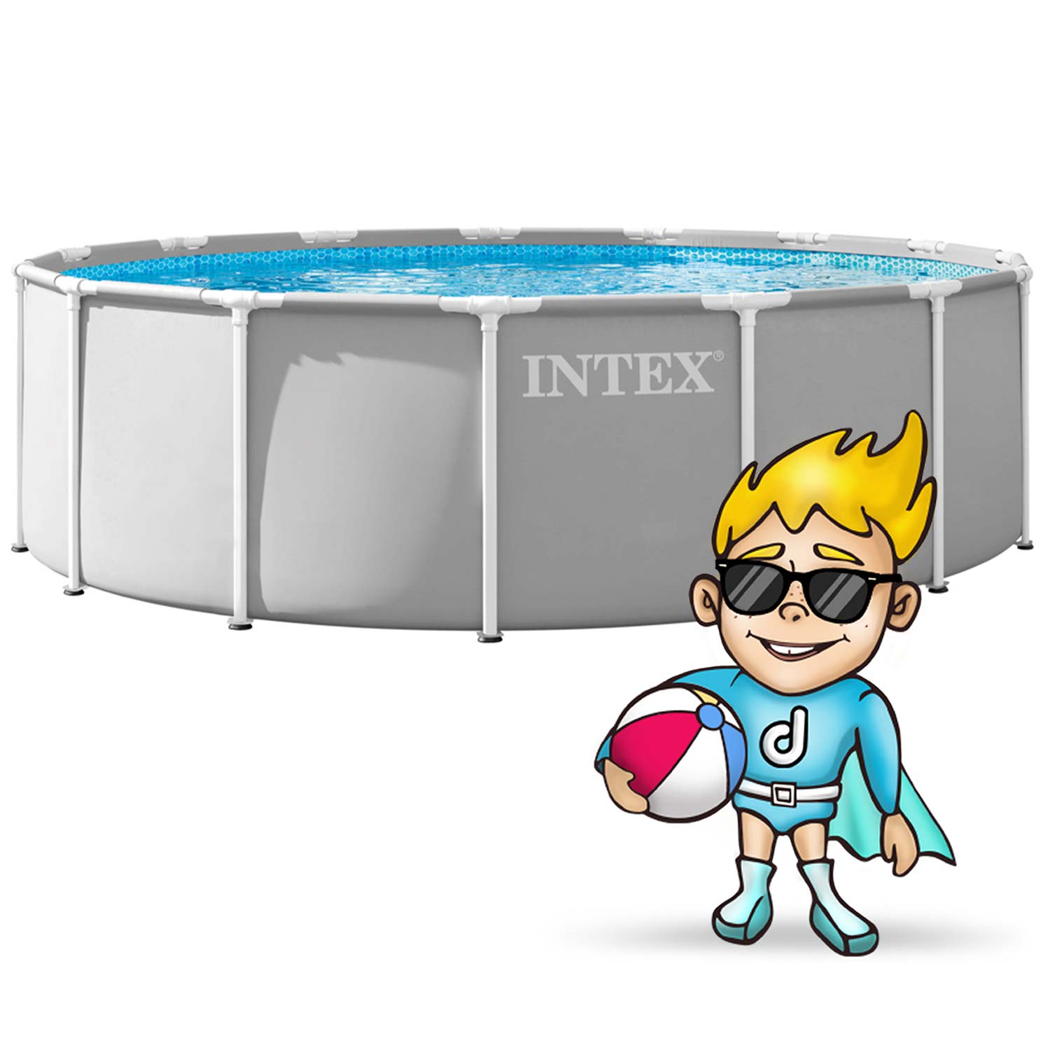 Intex dārza stelaža baseins 457 x 122 cm 6v1 26726ND – produkta galerijas skats, 2. pozīcija
