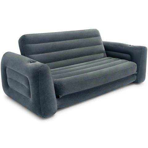 Piepūšams dīvāns un krēsls 2w1 Intex 66552
