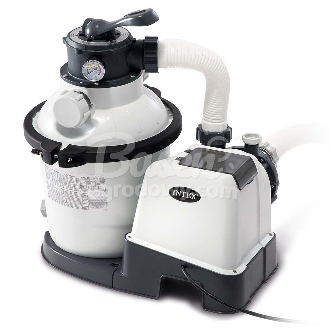 Intex 26652 smilšu filtrēšanas sūknis 12000 l/h + 50 kg smilšu – produkta galerijas skats, 2. pozīcija
