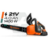 Akumulatora ķēdes zāģis 12" Humberg HM-436 kokam – produkta galerijas skats, 2. pozīcija