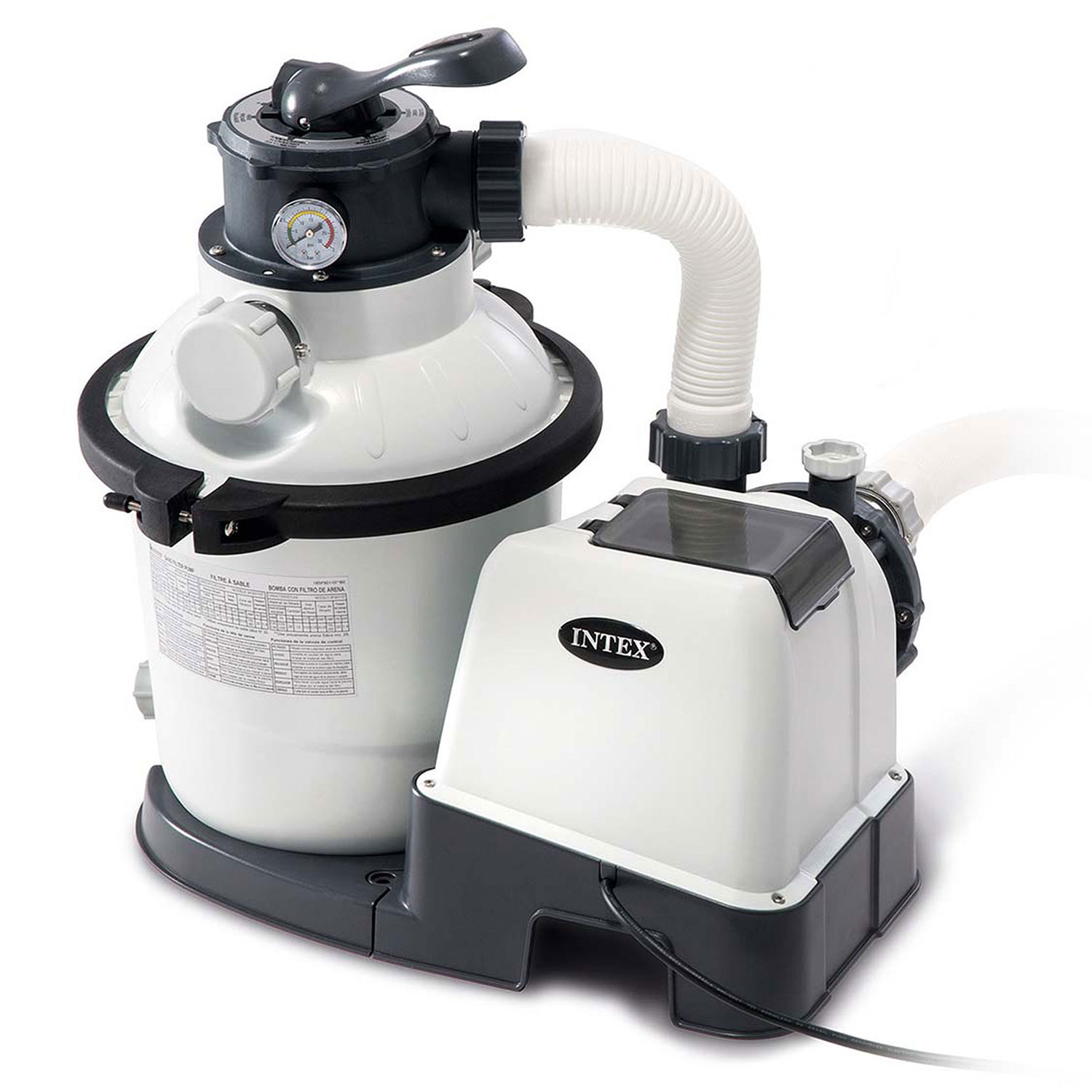 Smilšu filtrsūknis + filtrējošās bumbiņas 5700 l/h INTEX 26644 – produkta galerijas skats, 2. pozīcija