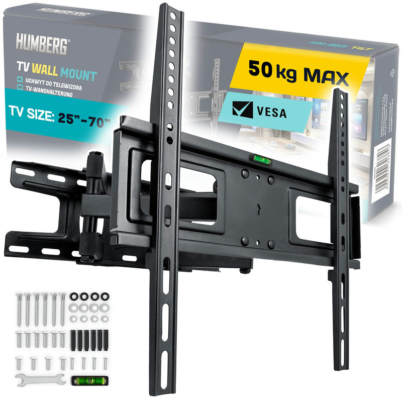 TV stiprinājums 25–70 collas Humberg 50 kg – produkta kopskats
