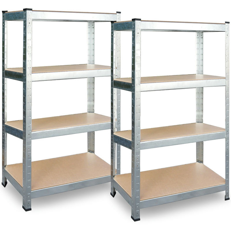 Metāla noliktavas plaukts komplekts 2 gab. 174 x 80 x 40 cm Plonos PL-701 – produkta kopskats