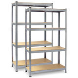 Metāla noliktavas plaukts komplekts 2 gab. 174 x 80 x 40 cm Plonos PL-701 – produkta galerijas skats, 2. pozīcija