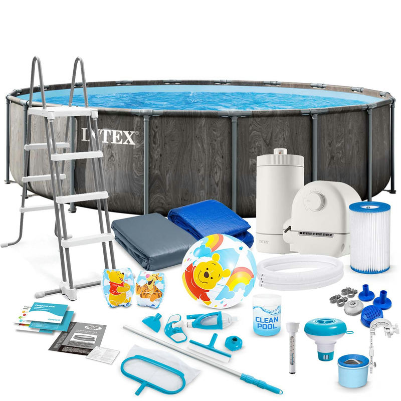 Dārza baseins ar stāvu rāmi 549 x 122 cm 21w1 INTEX 26744ND – produkta kopskats