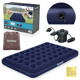 191x137x22 cm piepūšamais matracis ar elektrisko pumpi Bestway 67287 – produkta kopskats