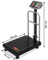 Humberg MH-192 rūpnieciskie svari 300 kg – produkta galerijas skats, 4. pozīcija