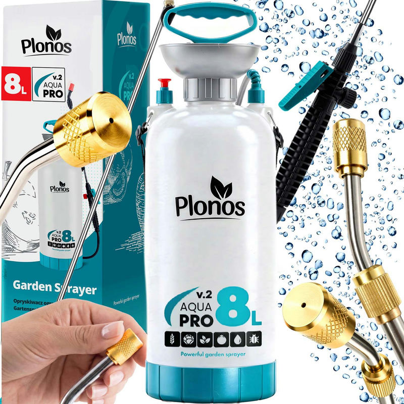 Rokas spiediena smidzinātājs 8 l Plonos PL-606 – produkta kopskats