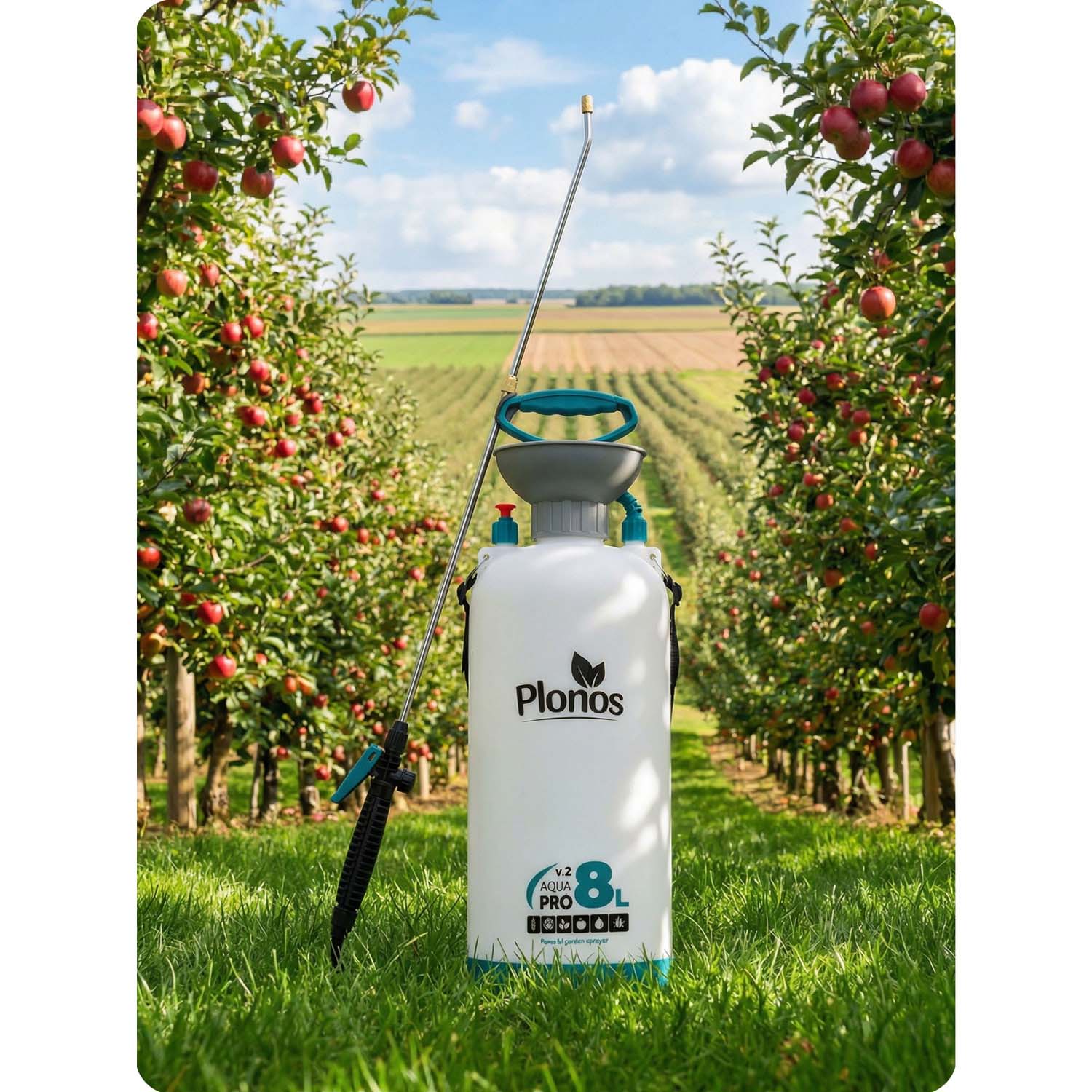 Rokas spiediena smidzinātājs 8 l Plonos PL-606 – produkta galerijas skats, 2. pozīcija