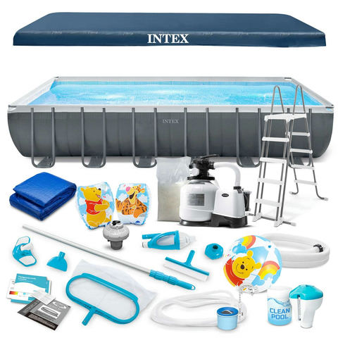 Intex dārza karkasa baseins 732 x 366 x 132 cm 21 vienā 26364