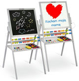 Magnētiskā krīta tāfele Ricokids, pelēka – produkta galerijas skats, 7. pozīcija