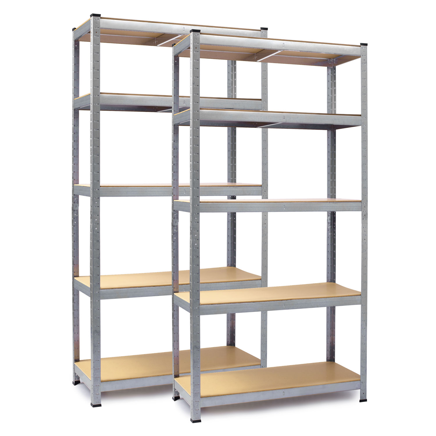Metāla noliktavas plaukts, 2 gab., 180 x 90 x 40 cm, Humberg HR-812 – produkta galerijas skats, 2. pozīcija