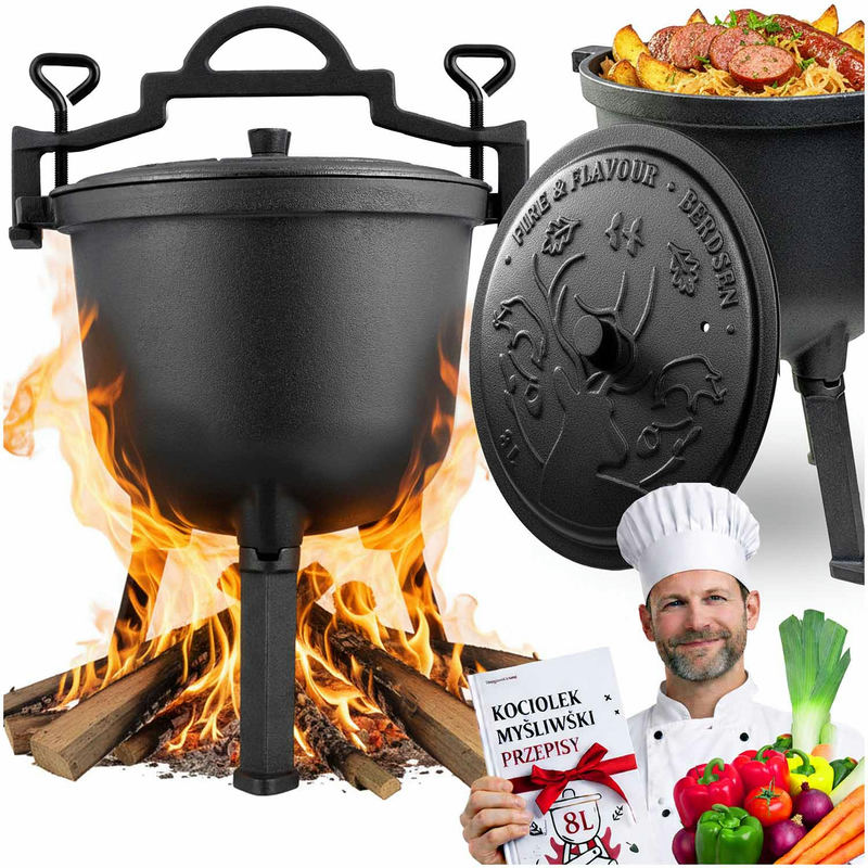 Berdsen BD-482 čuguna katls 8 l – produkta kopskats