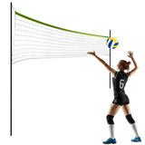Tīkls un stends volejbolam un badmintonam 570 cm – produkta galerijas skats, 3. pozīcija