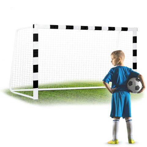 Futbola vārti 300 x 160 x 90 cm NS-460, melni balti
