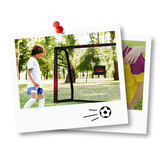 Futbola vārti 180 x 120 x 60 cm NS-463, melni sarkani – produkta galerijas skats, 11. pozīcija