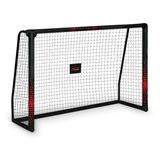 Futbola vārti 180 x 120 x 60 cm NS-463, melni sarkani – produkta galerijas skats, 4. pozīcija