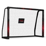 Futbola vārti 180 x 120 x 60 cm NS-463, melni sarkani – produkta galerijas skats, 2. pozīcija