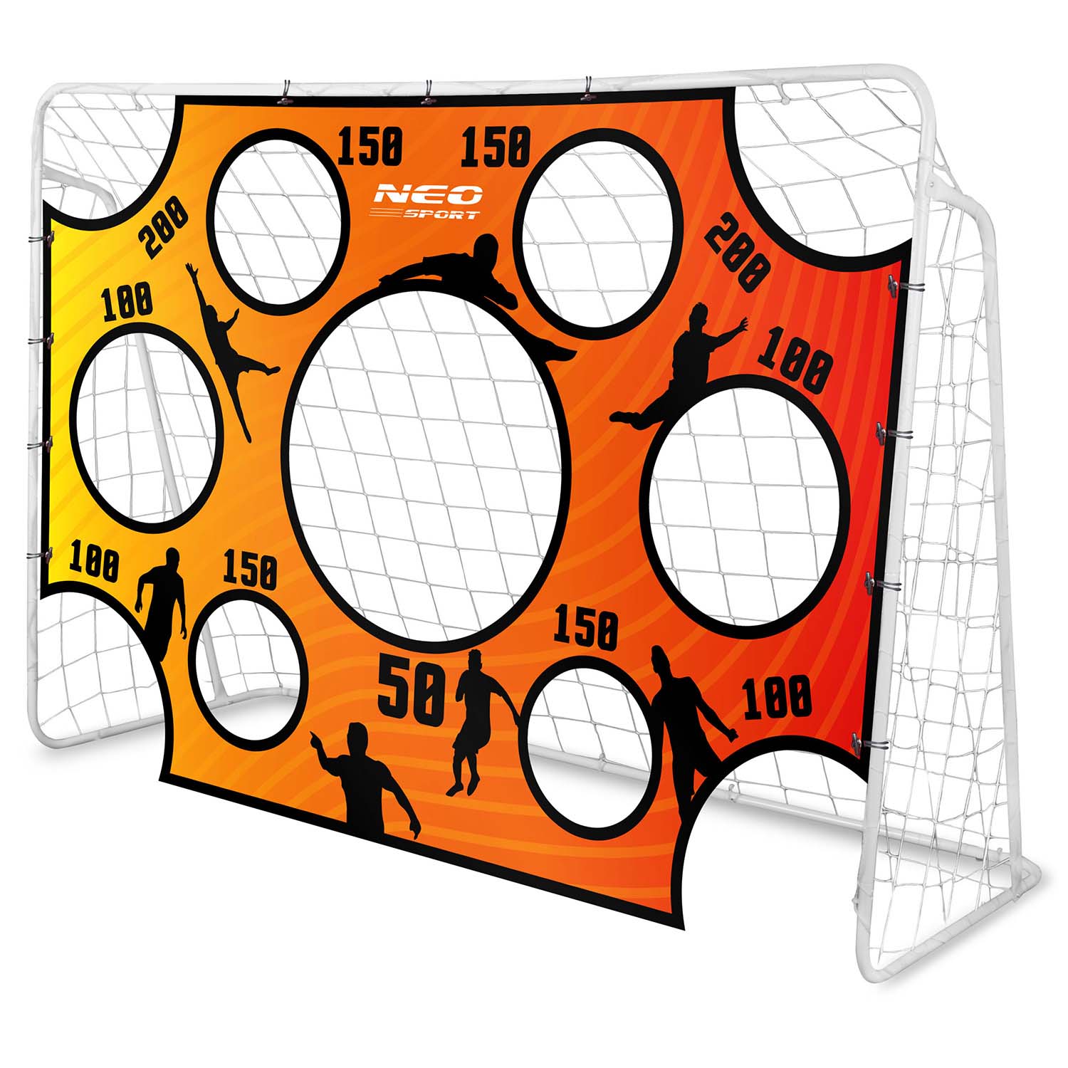 Mērķēšanas paklājs vārtiem Neo-Sport 215 x 150 cm – produkta galerijas skats, 2. pozīcija