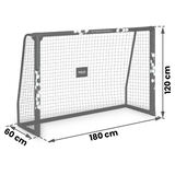 Futbola vārti Neo-Sport NS-462 Hexagon 180 x 120 x 60 cm – produkta galerijas skats, 7. pozīcija