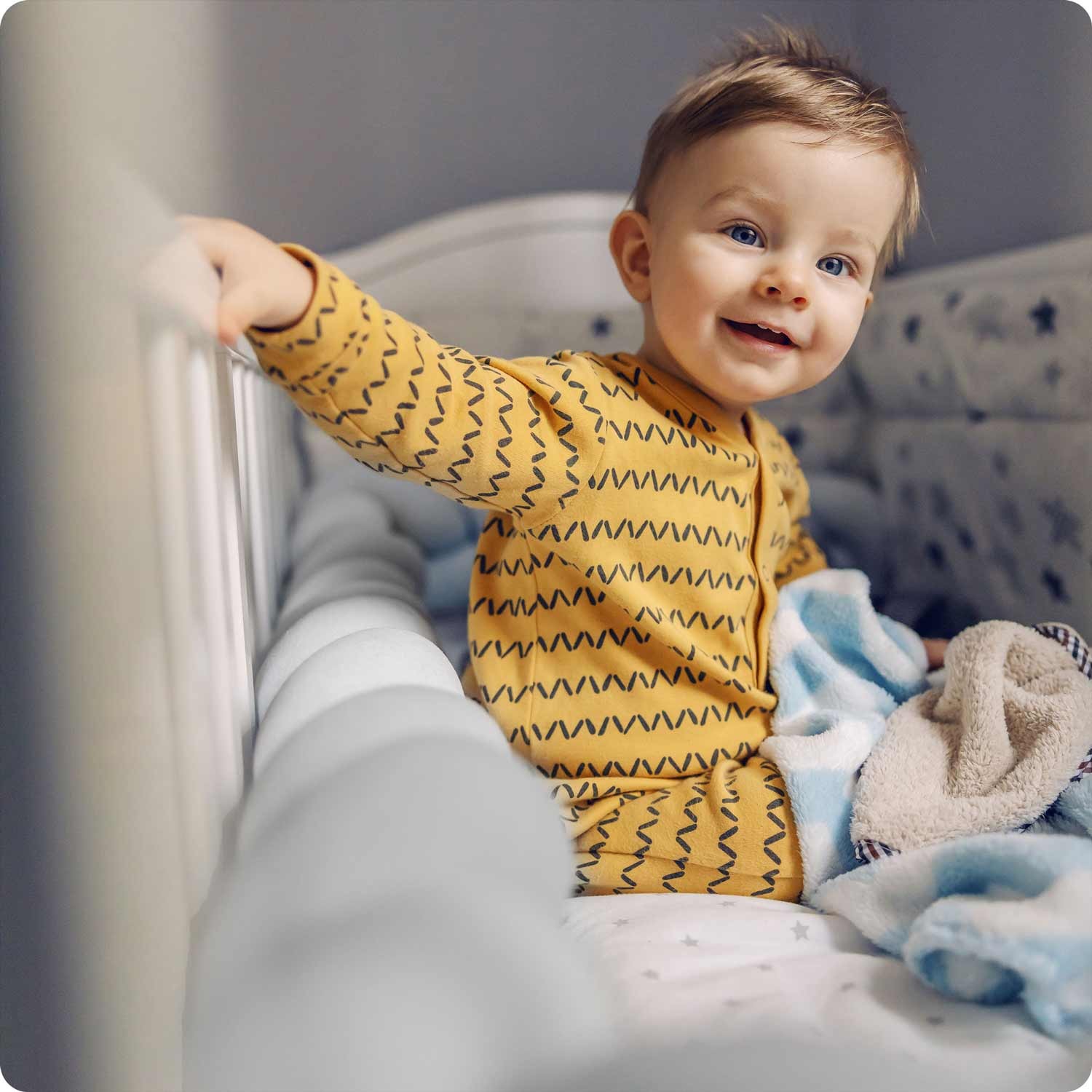 Ricokids gultiņas apmalīte 3 m, pelēka – produkta galerijas skats, 2. pozīcija
