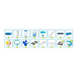 Basen ogrodowy stelażowy 260 x 160 x 65 cm 15w1 INTEX 28271