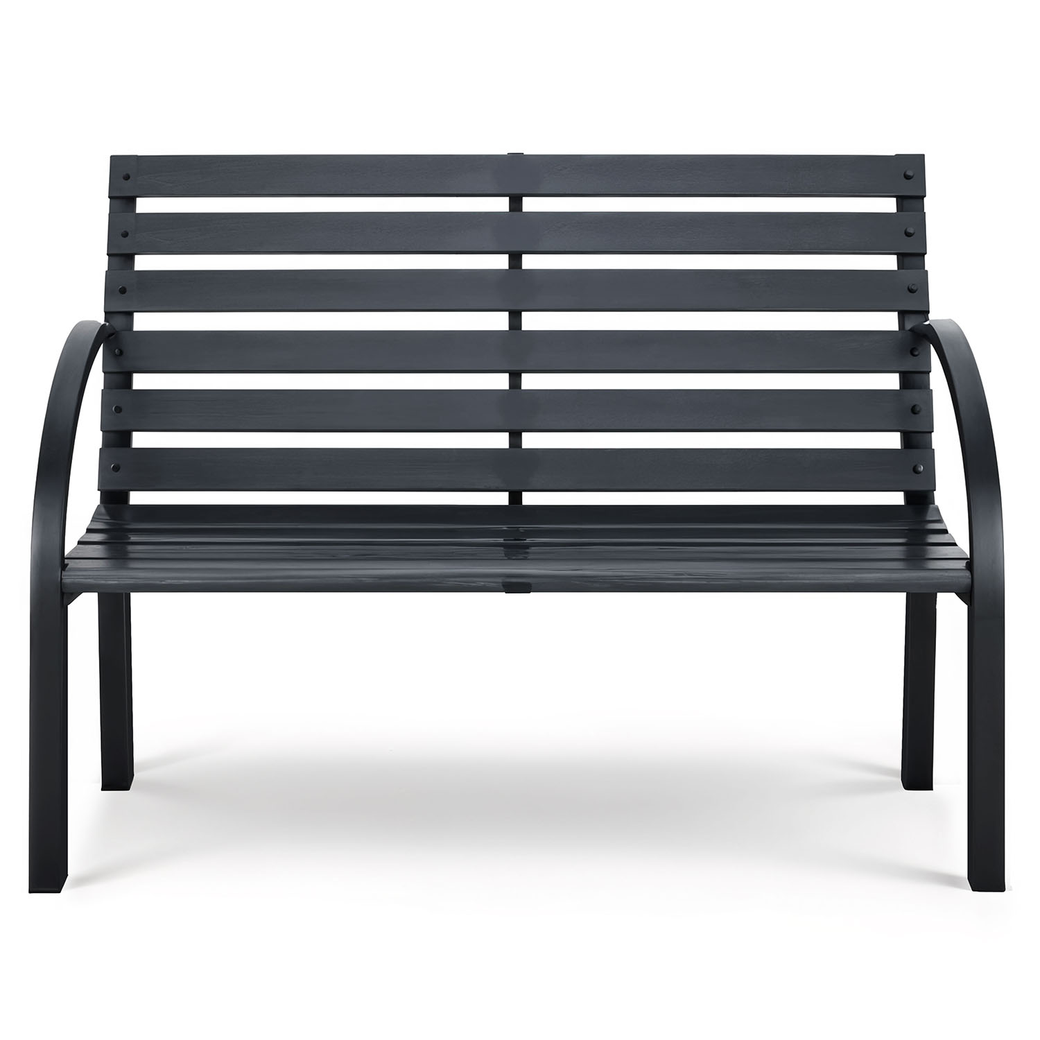 Dārza soliņš Sofotel Luca 117,5 cm melns – produkta galerijas skats, 2. pozīcija