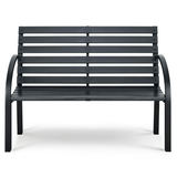 Dārza soliņš Sofotel Luca 117,5 cm melns – produkta galerijas skats, 2. pozīcija